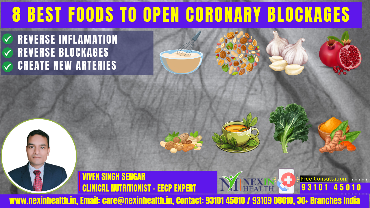 8 Best Foods to Reverse Coronary Blockages: A Science-Based Guide to Heart Recovery