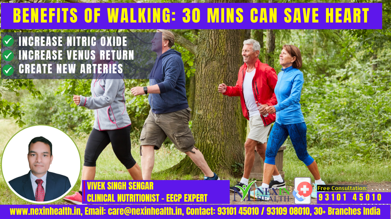 Benefits of Walking: Why Walking 30 Minutes a Day Can Save Your Heart
