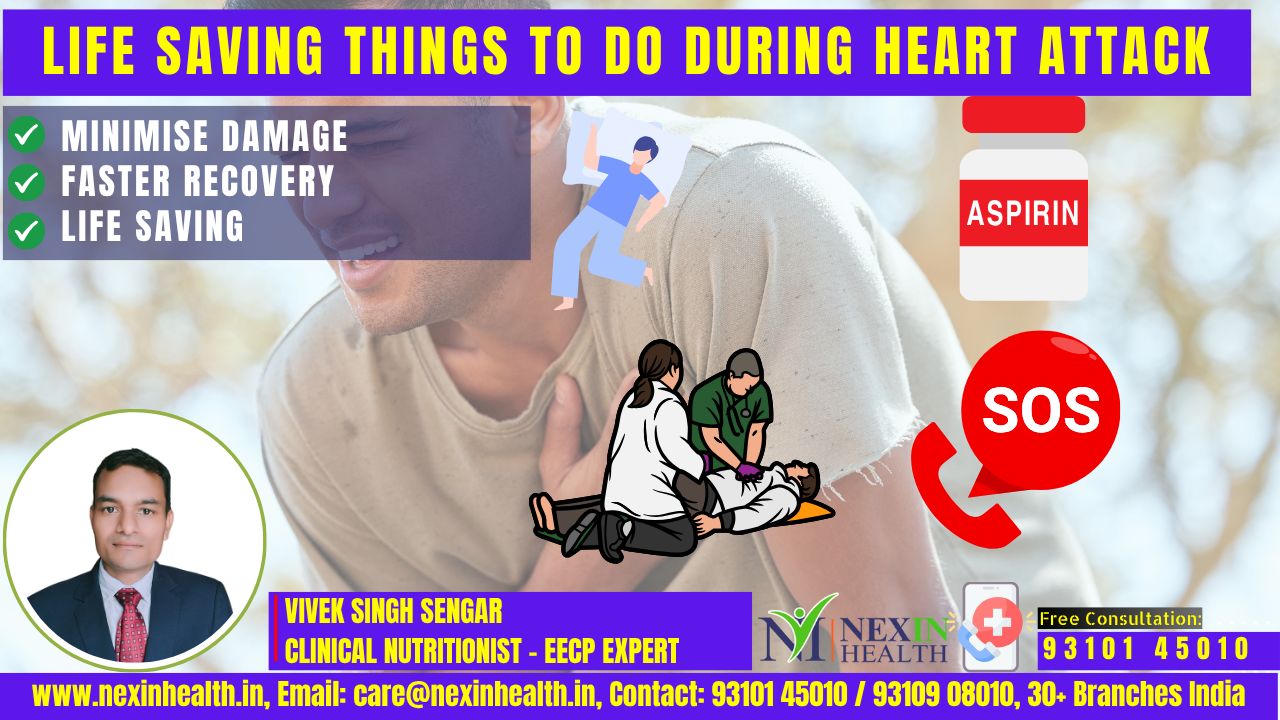 Life Saving Things to do During Heart Attack: 5 Life-Saving Things to Do in the First 5 Minutes of a Heart Attack