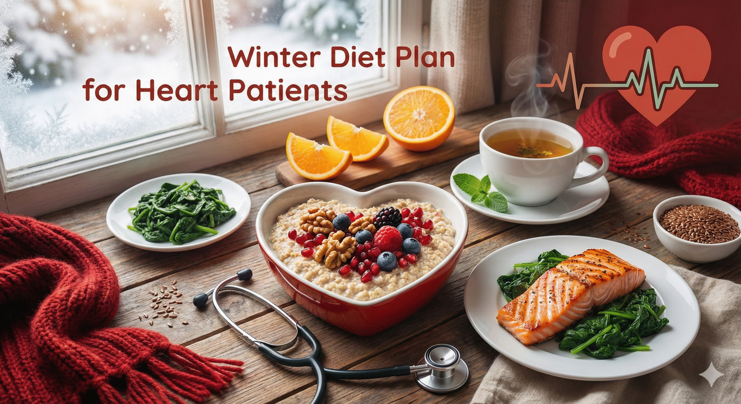 Winter Diet Plan for Heart Patients: What to Eat for a Healthy Heart