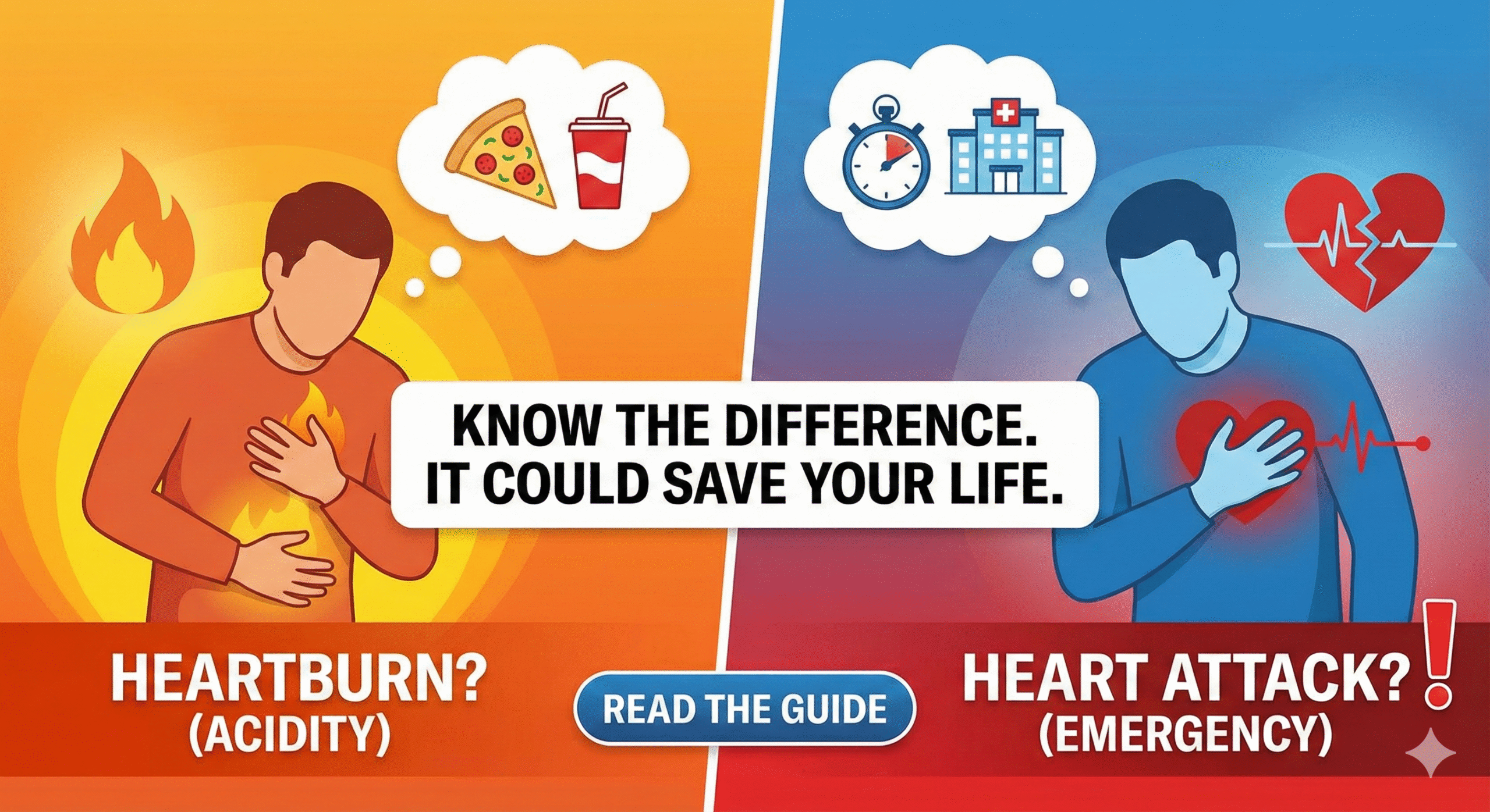 Can Acidity Feel Like a Heart Attack? How to Tell the Difference