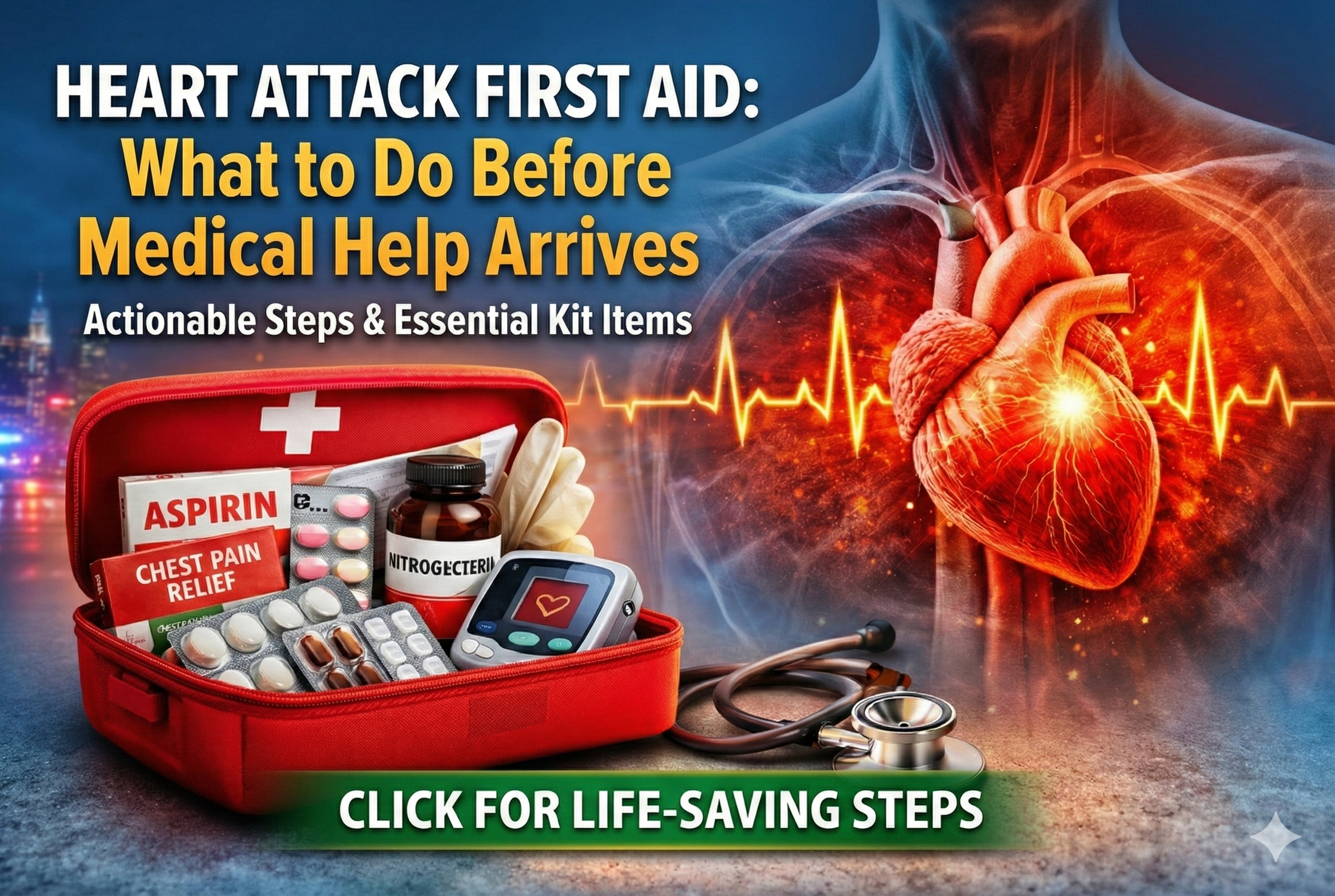 Heart Attack First Aid: What to Do Before Medical Help Arrives