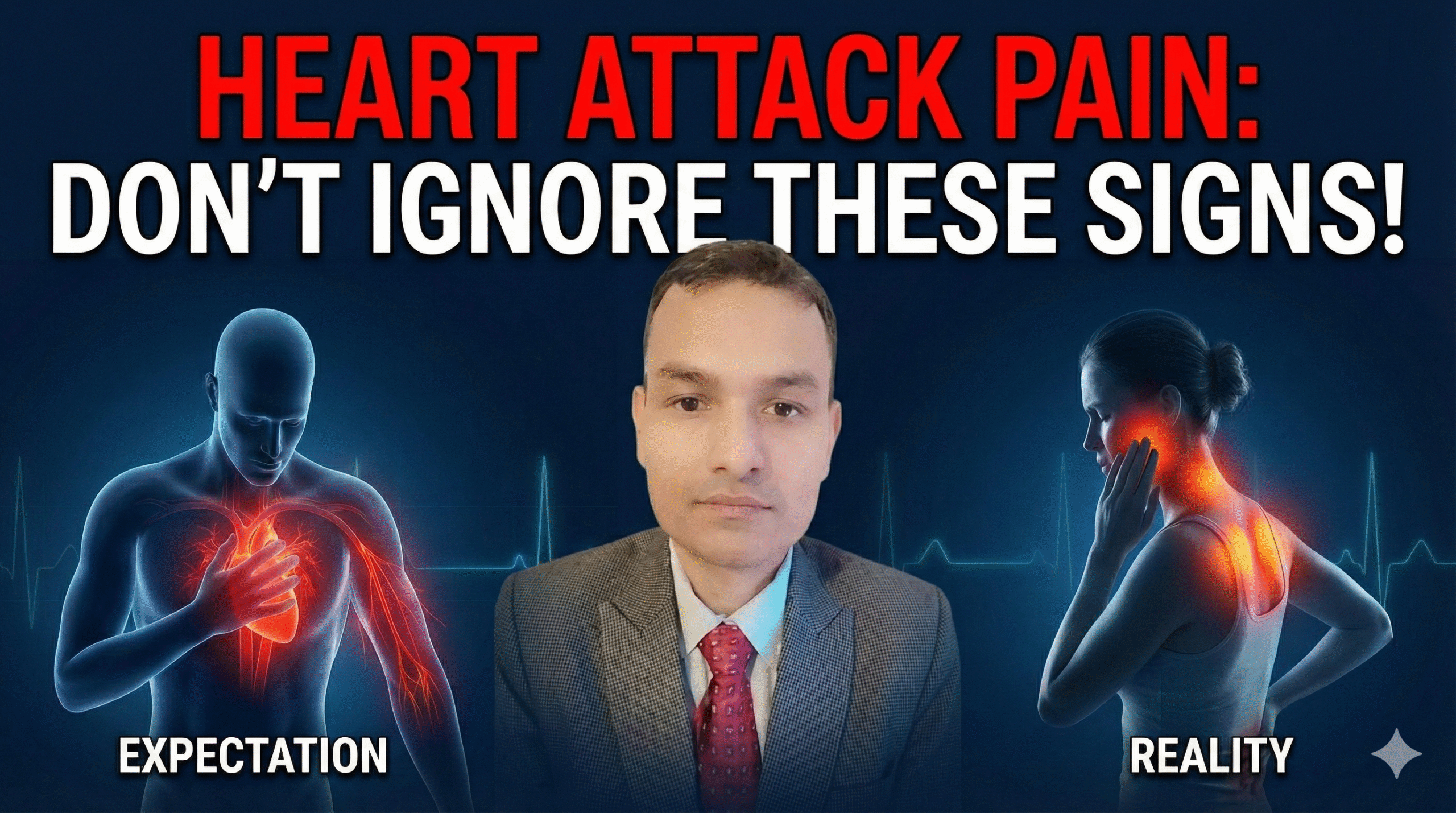 Heart Attack Pain Locations: Chest, Left Arm, Jaw or Back?