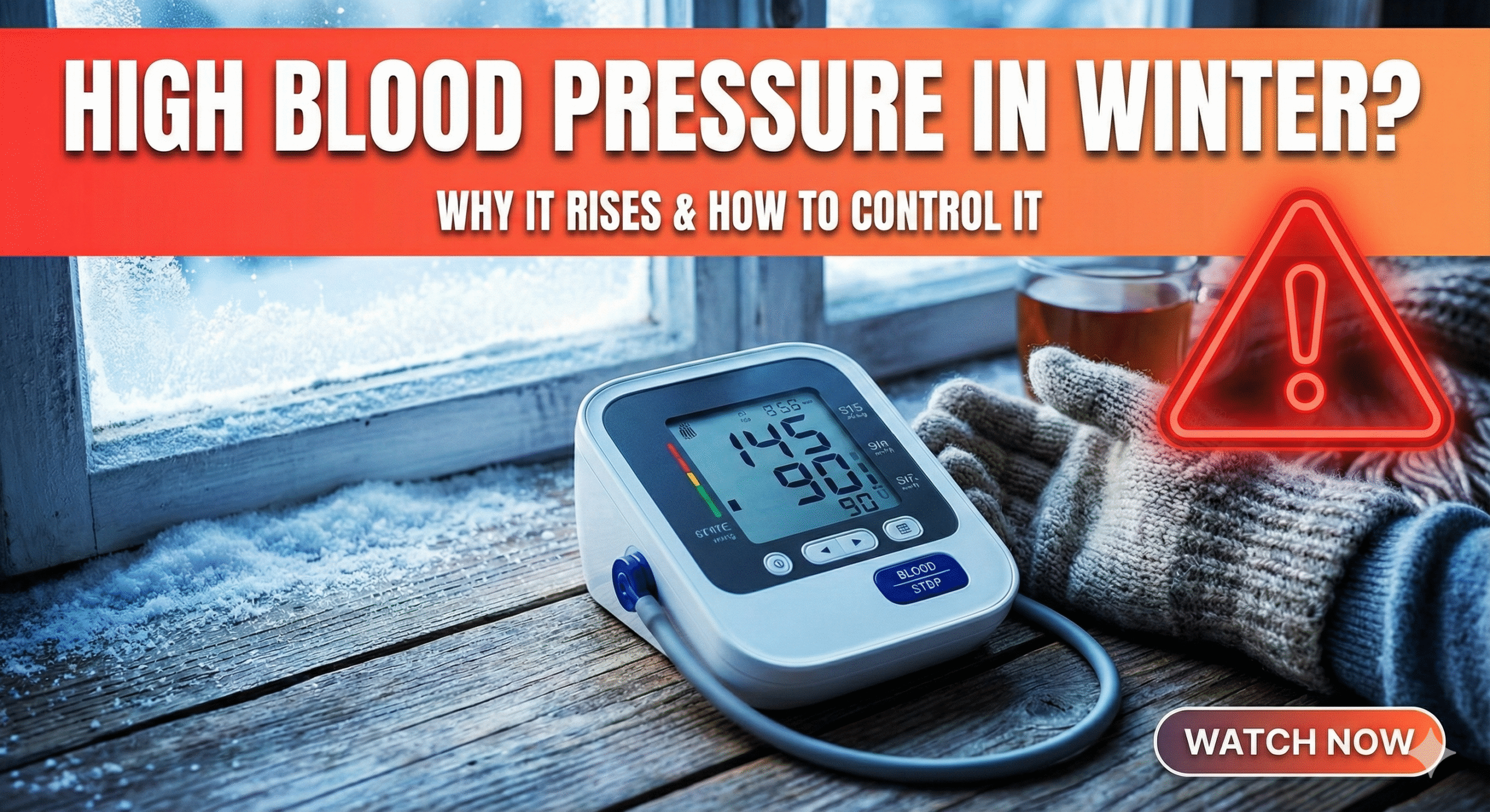 Blood Pressure in Winter: Why It Increases and How to Control It