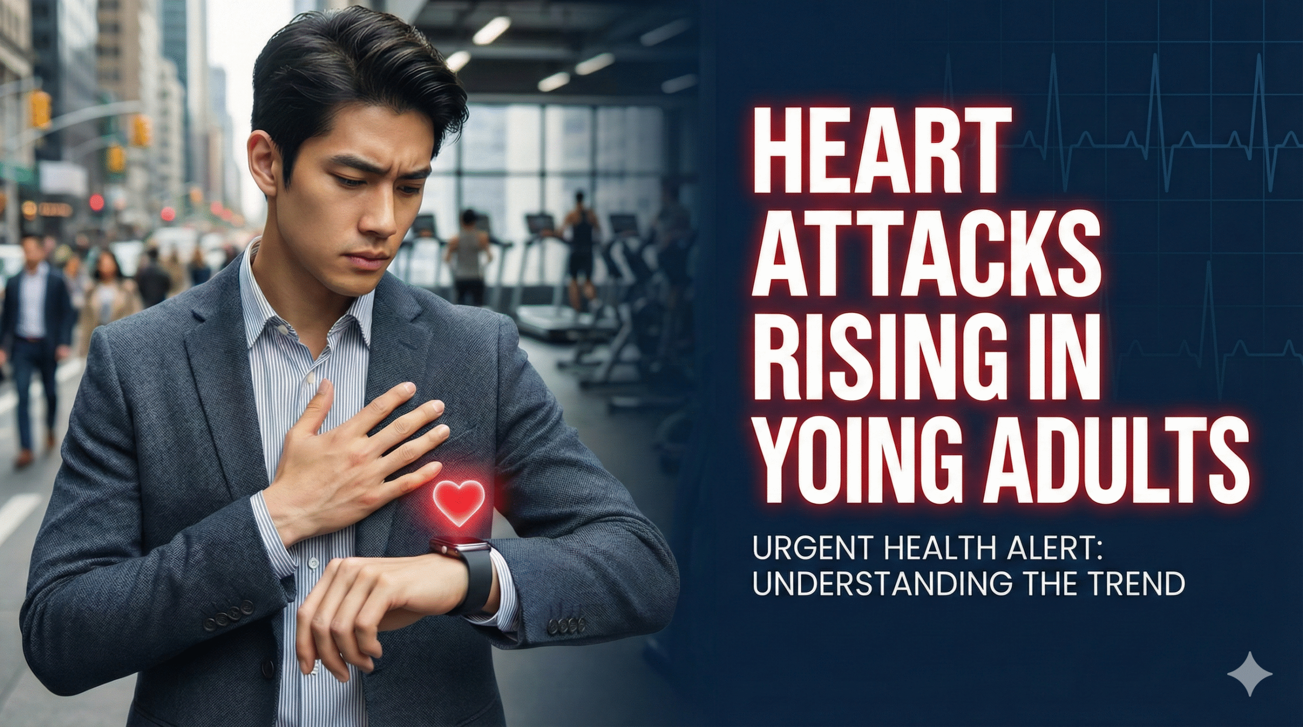 Why Heart Attacks Are Increasing in Young Adults: Causes You Must Know