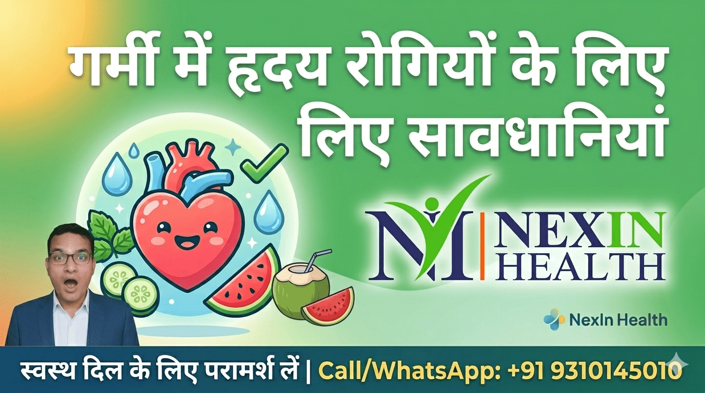 गर्मी में हृदय रोगियों के लिए सावधानियां | Summer Health Tips In Hindi