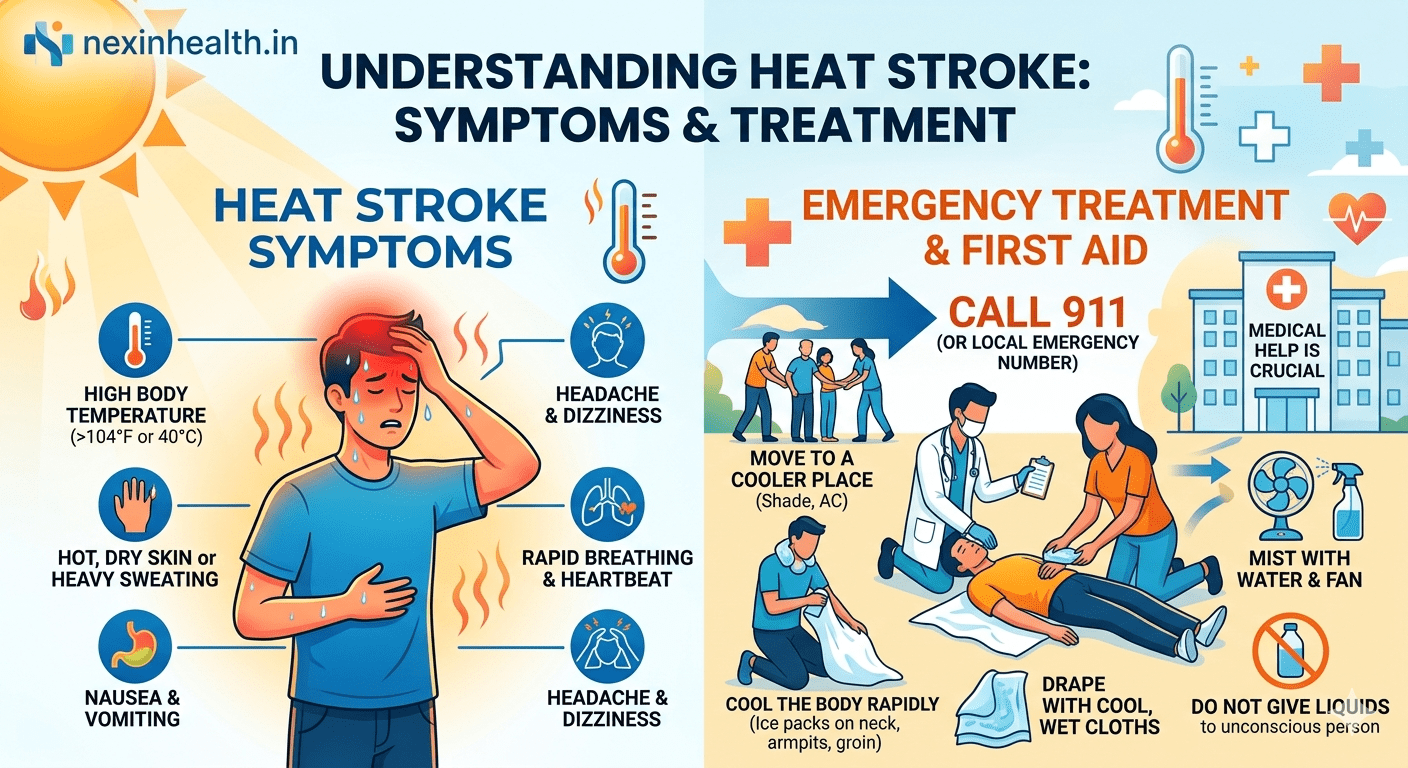 Heat Stroke Symptoms and Treatment: What Every Patient Must Know