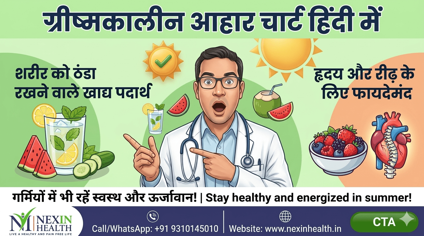 ग्रीष्मकालीन आहार चार्ट हिंदी में | Summer Health Tips In Hindi