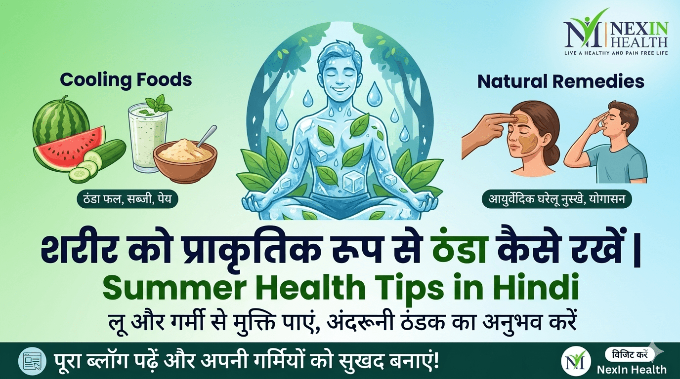 शरीर को प्राकृतिक रूप से ठंडा कैसे रखें | Summer Health Tips In Hindi