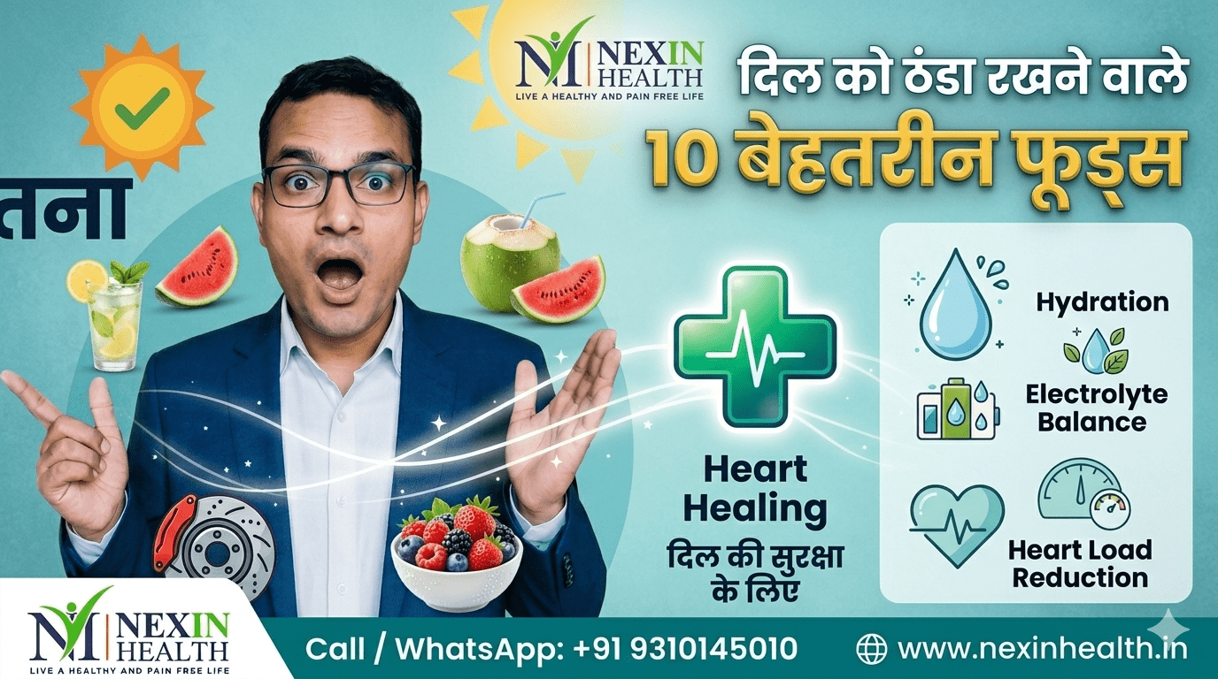 दिल को ठंडा रखने वाले 10 बेहतरीन फूड्स | Heart Cooling Foods in Hindi